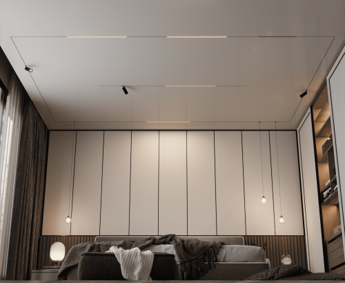 Шинопровод магнитный двусторонний Crystal Lux CLT 0.126 01 L2000 BL фото 6